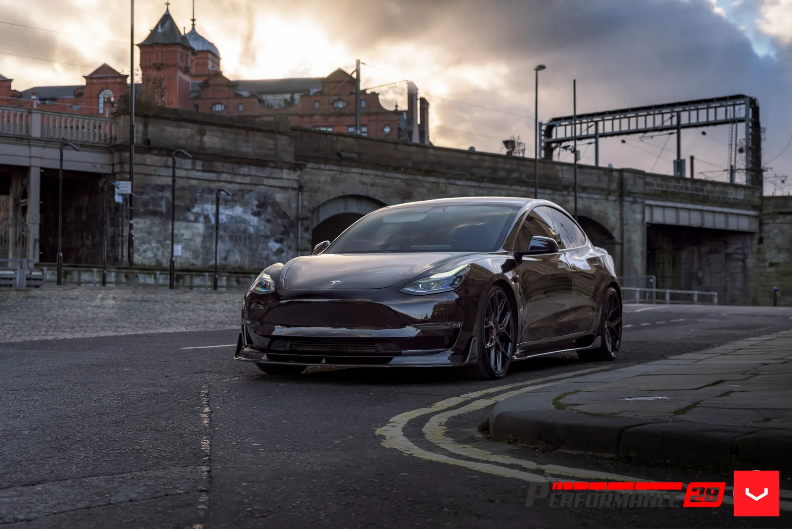 Vossen Forged HF-5 on Tesla Model 3 Original (2017-2023), photo 12