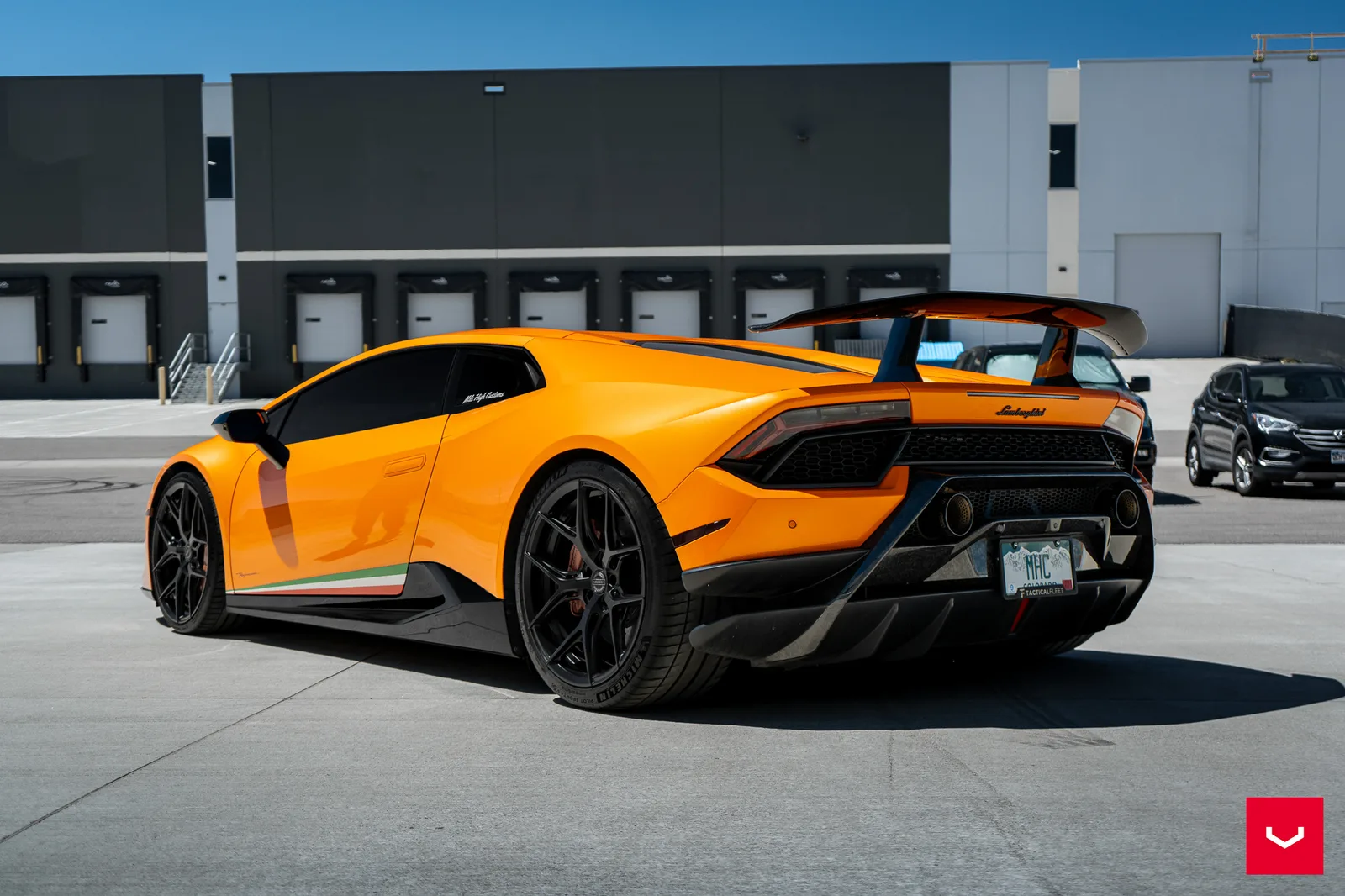 Vossen Forged HF-5 on Lamborghini Huracan (2014)
