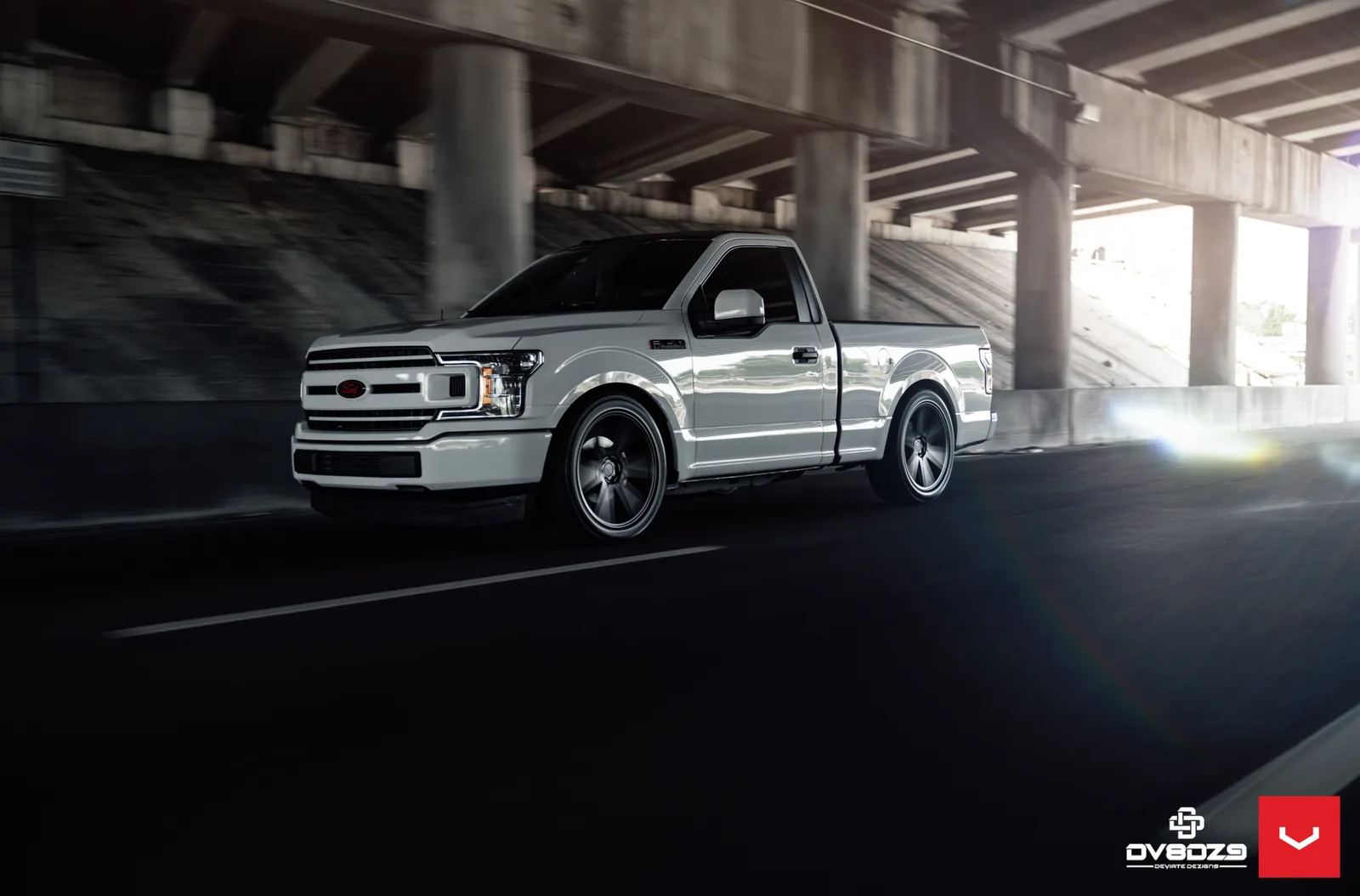 Vossen Forged HF6-2 on Ford F-150 P702 (2021-present)