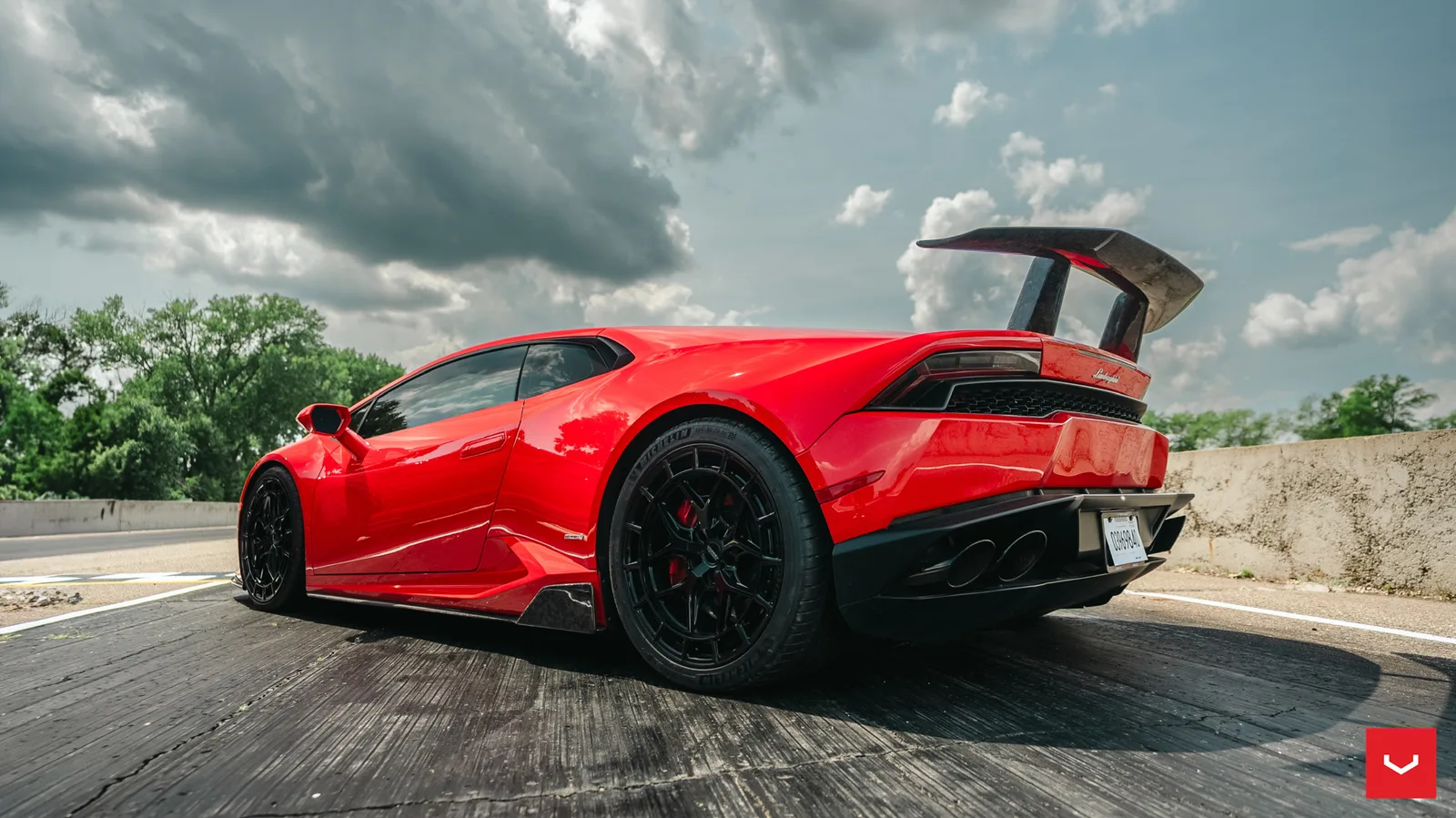 Vossen Forged HFX-1 on Lamborghini Huracan (2014)