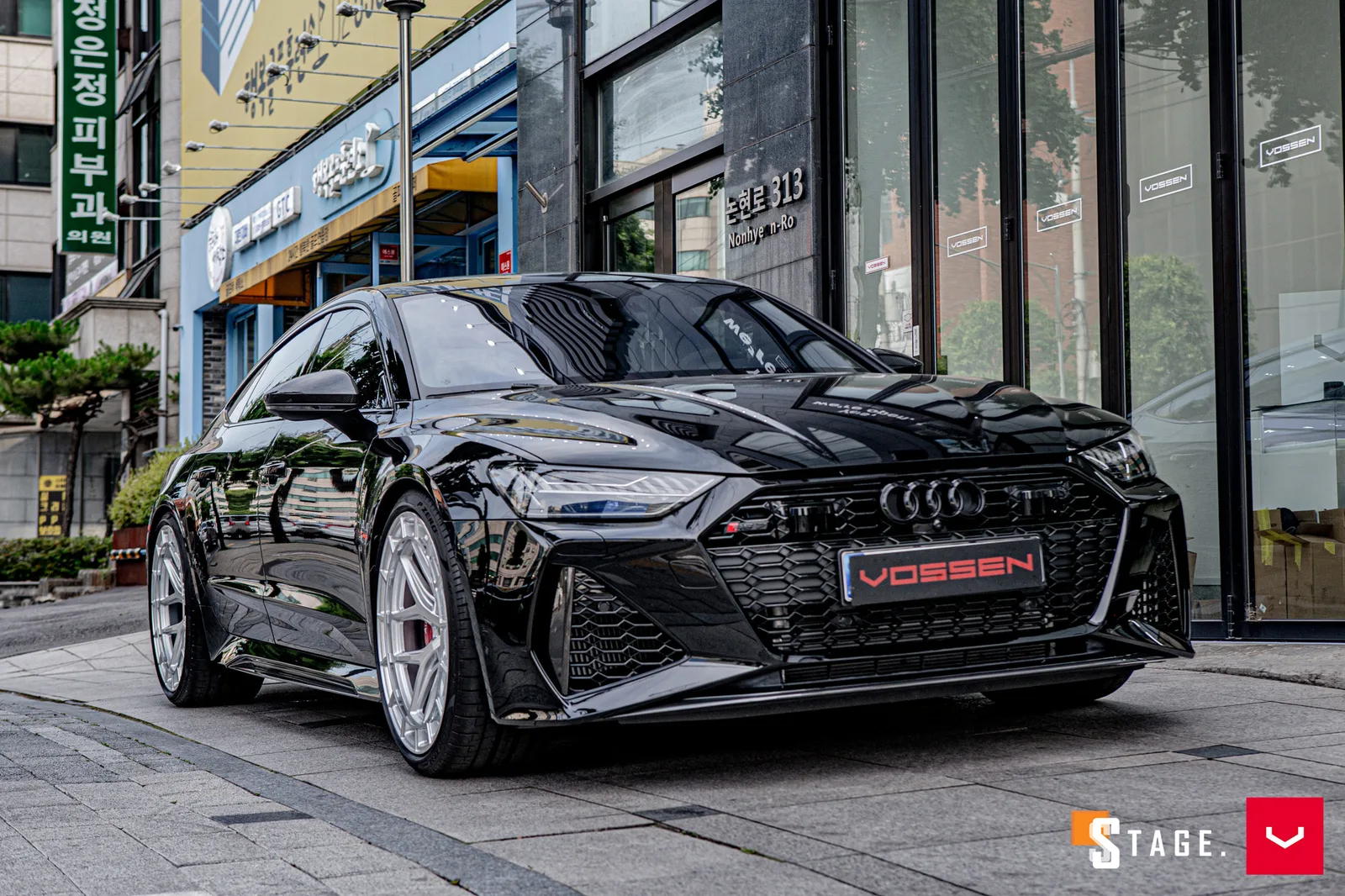 Vossen Forged HFX-1 on Audi RS 7 4K.1, photo 2