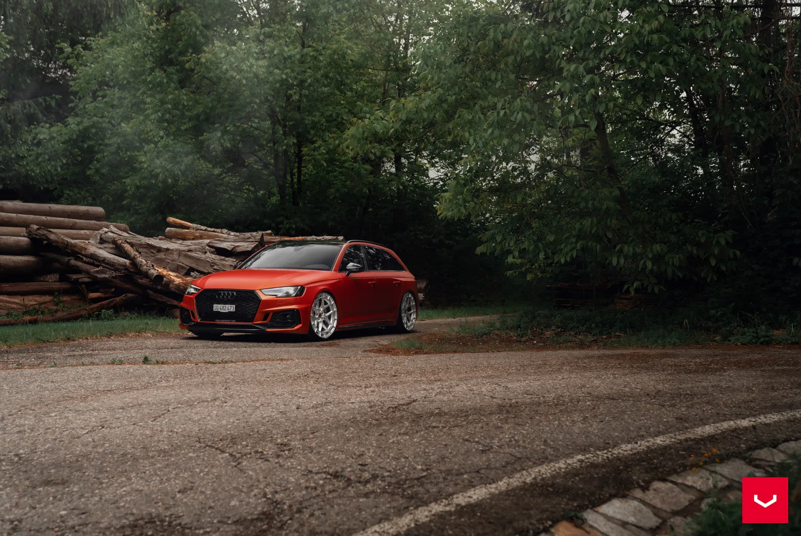 Vossen Forged HFX-1 on Audi RS 4 B9.1, photo 7