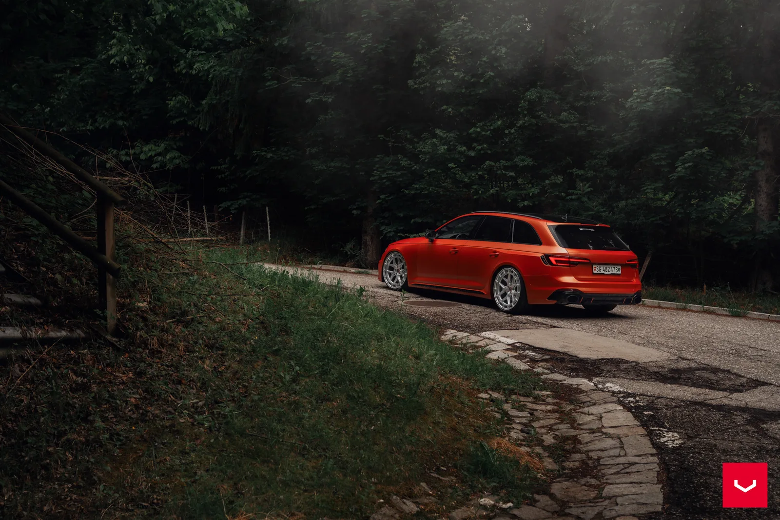 Vossen Forged HFX-1 on Audi RS 4 B9.1, photo 4