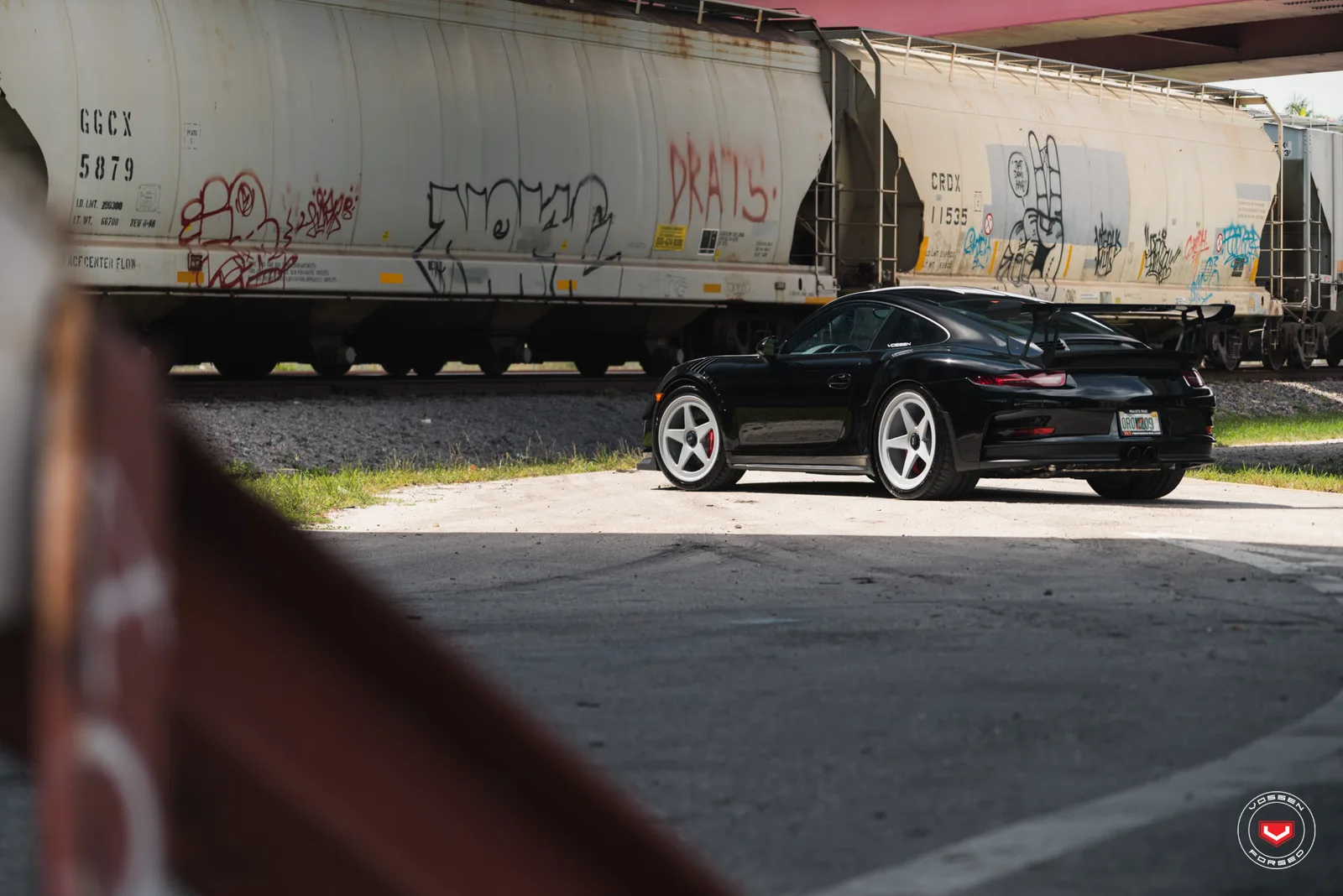Vossen Forged LC-101 on Porsche 911 991.1