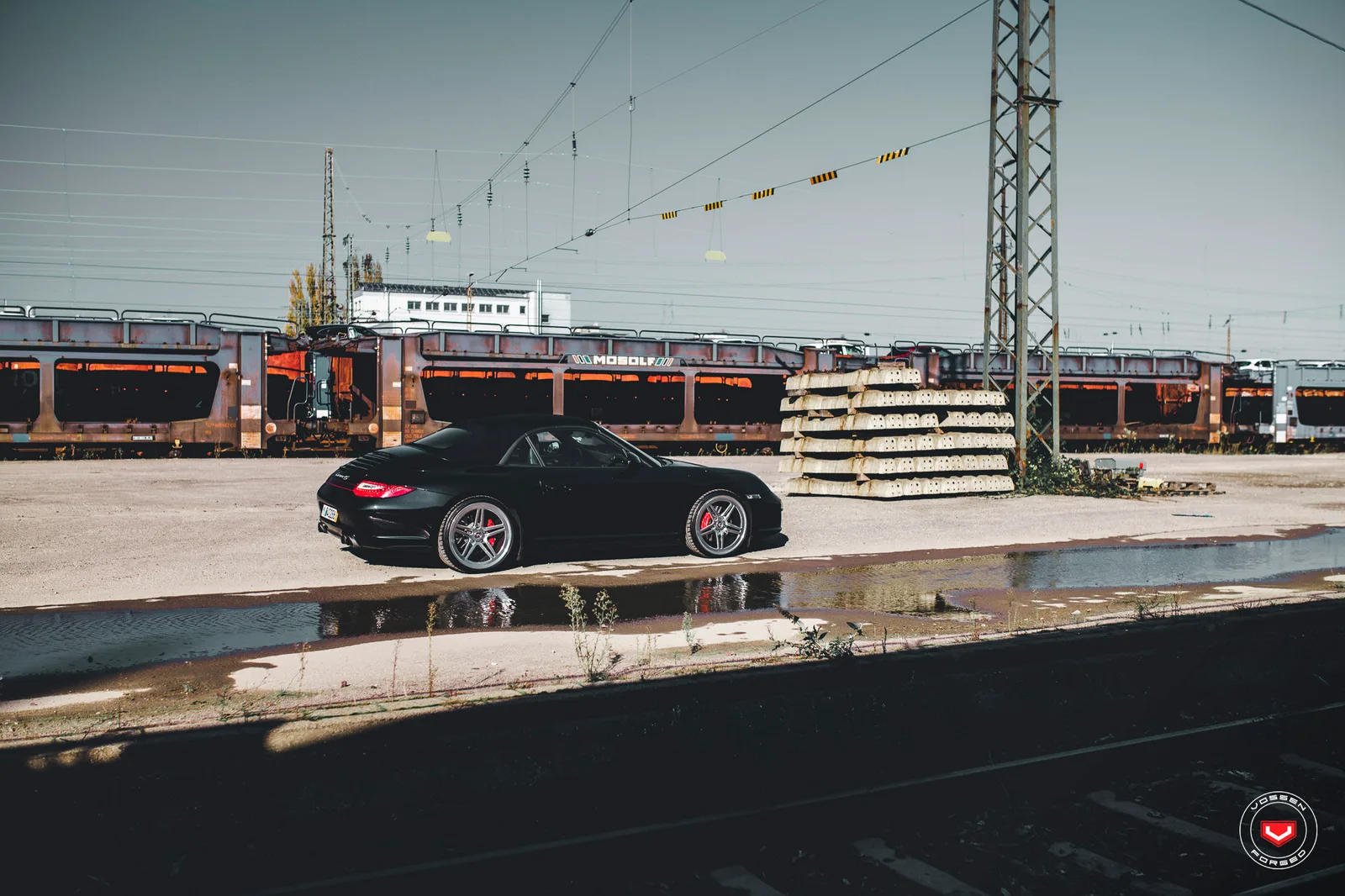 Vossen Forged LC-102 on Porsche 911 997.1, photo 6