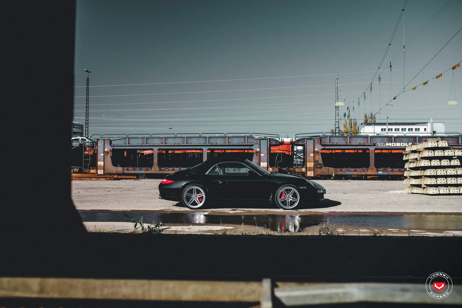 Vossen Forged LC-102 on Porsche 911 997.1, photo 5