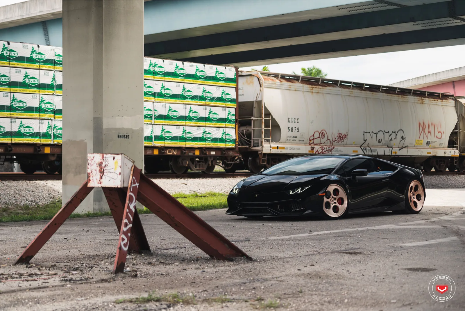 Vossen Forged LC-103 on Lamborghini Huracan (2014), photo 9