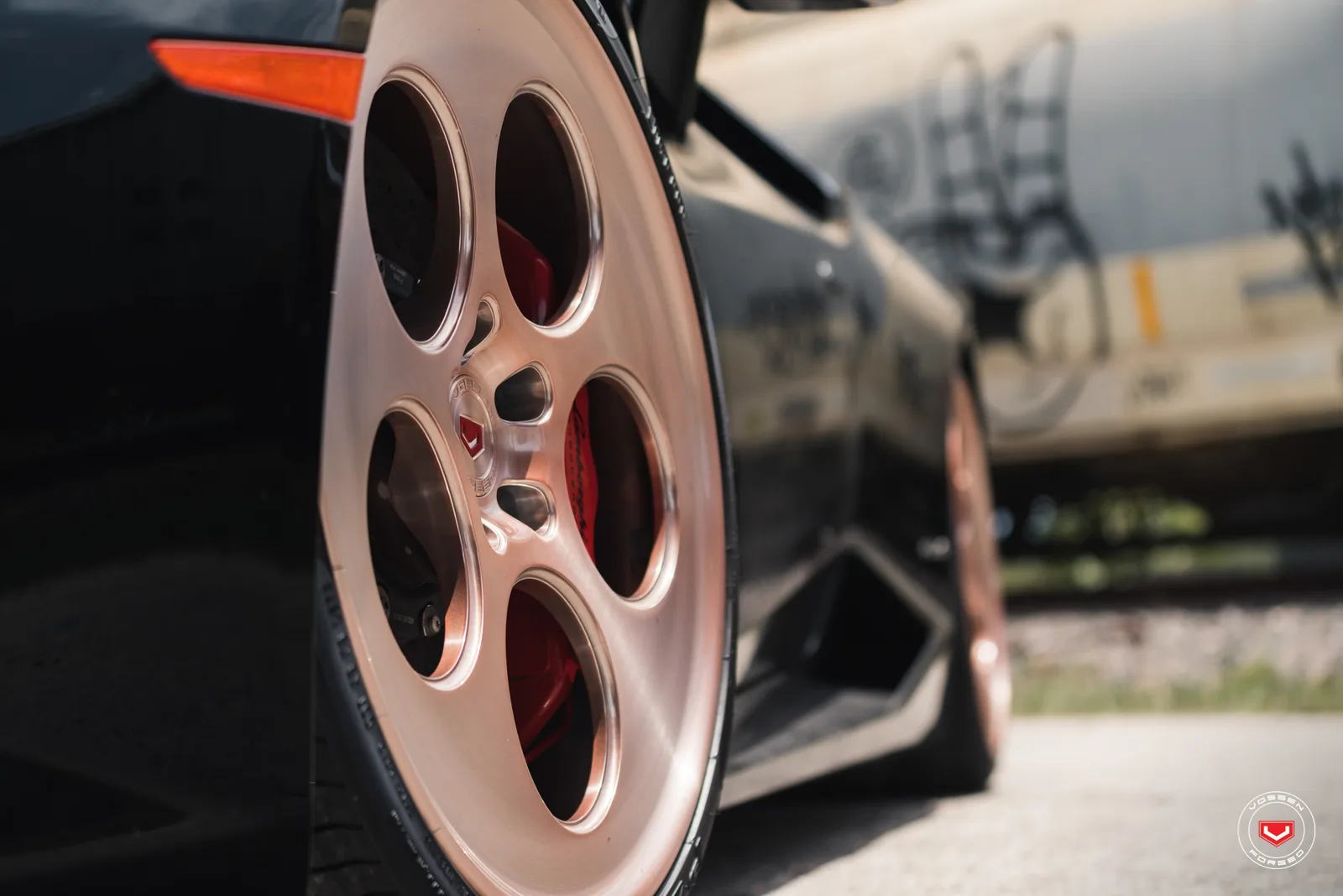 Vossen Forged LC-103 on Lamborghini Huracan (2014), photo 4