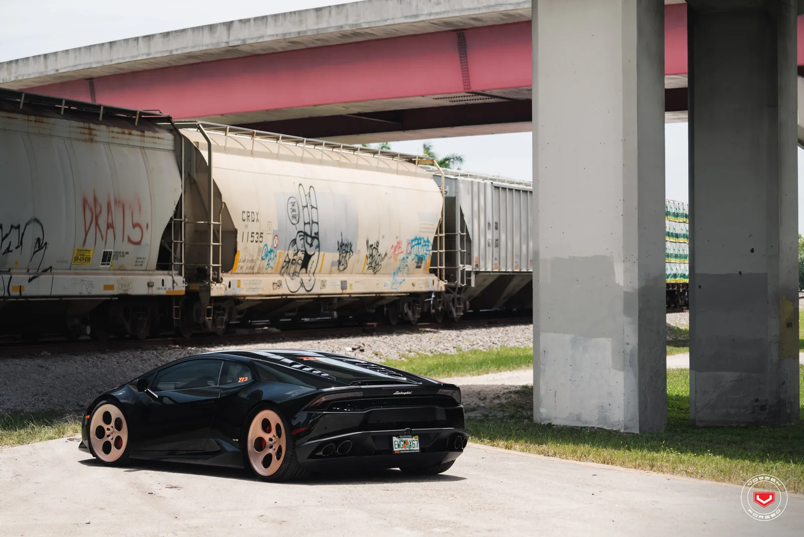 Vossen Forged LC-103 on Lamborghini Huracan (2014), photo 8