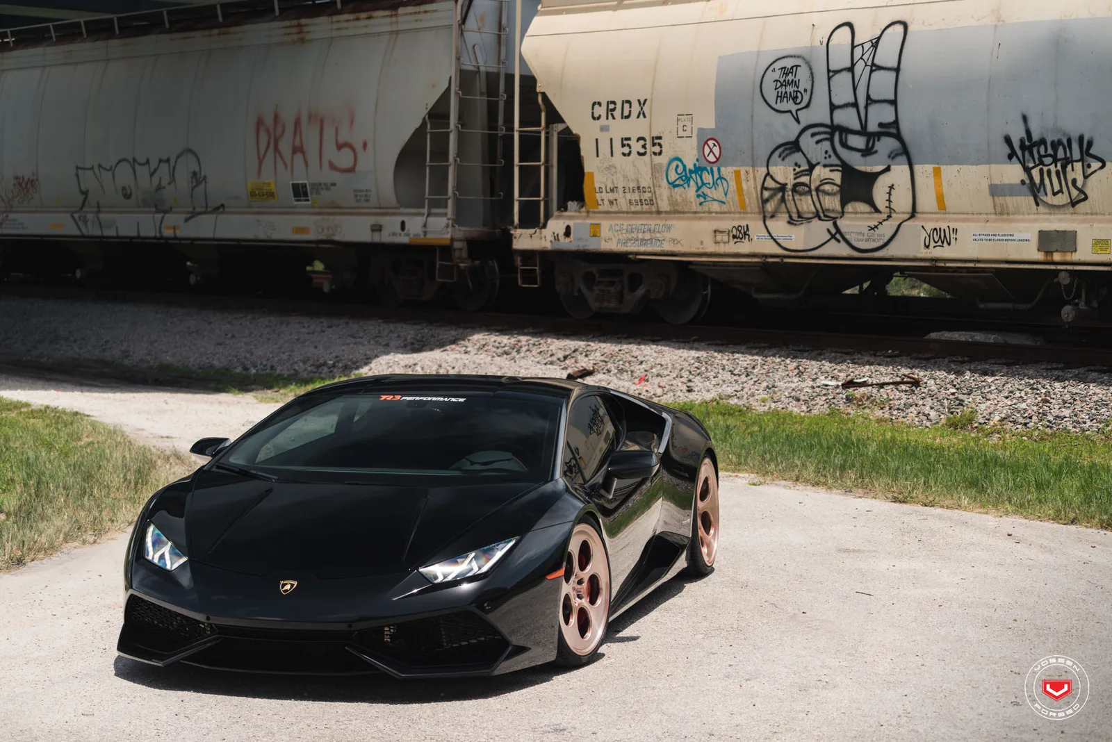 Vossen Forged LC-103 on Lamborghini Huracan (2014), photo 7