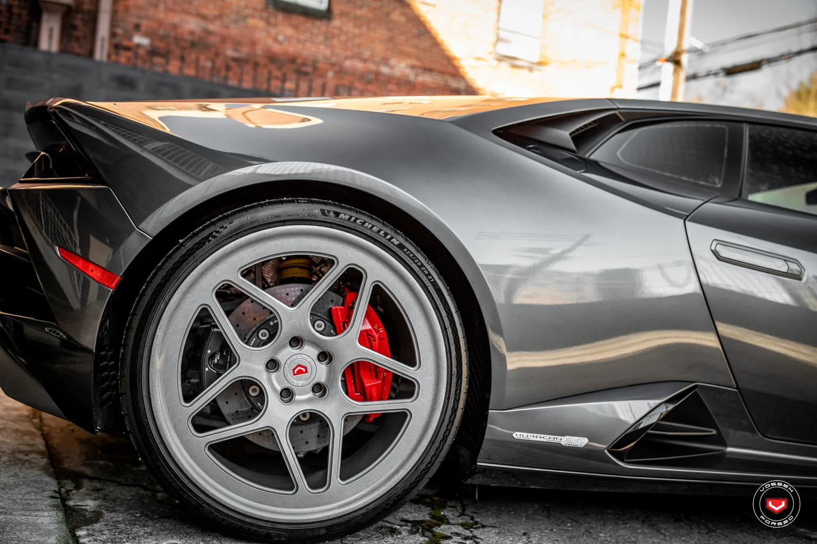 Vossen Forged LC-104 on Lamborghini Huracan (2014), photo 11