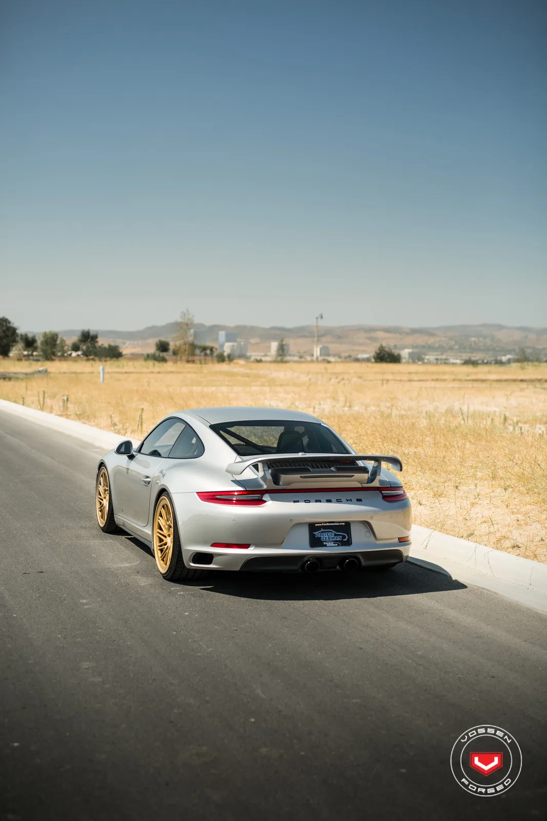 Vossen Forged LC-105T on Porsche 911 991.1, photo 4