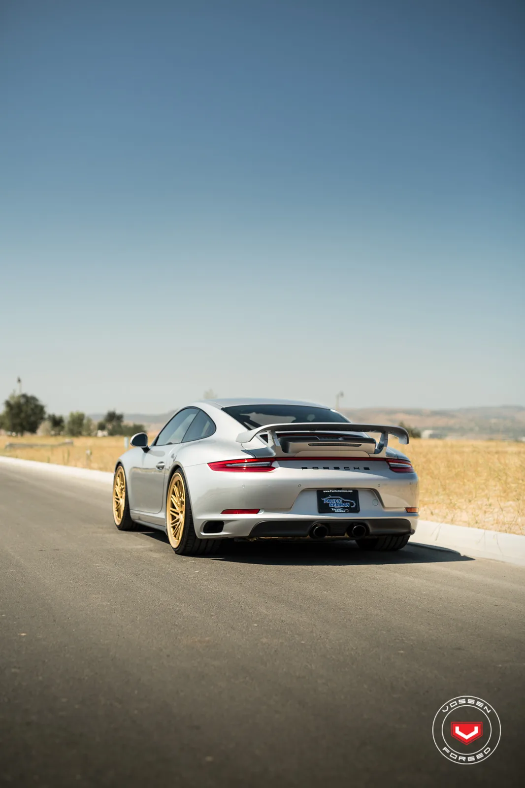 Vossen Forged LC-105T on Porsche 911 991.1, photo 5