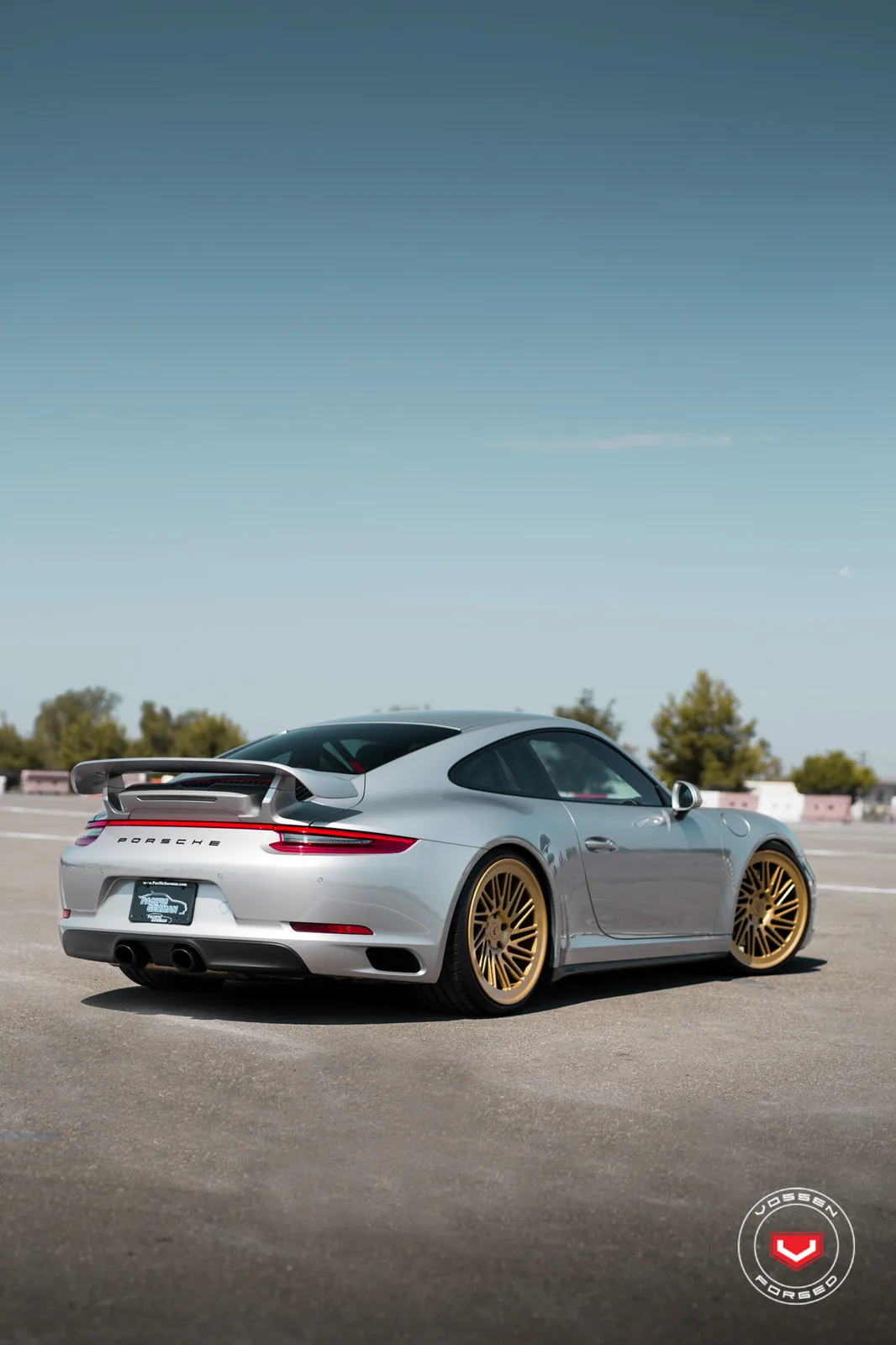 Vossen Forged LC-105T on Porsche 911 991.1, photo 2
