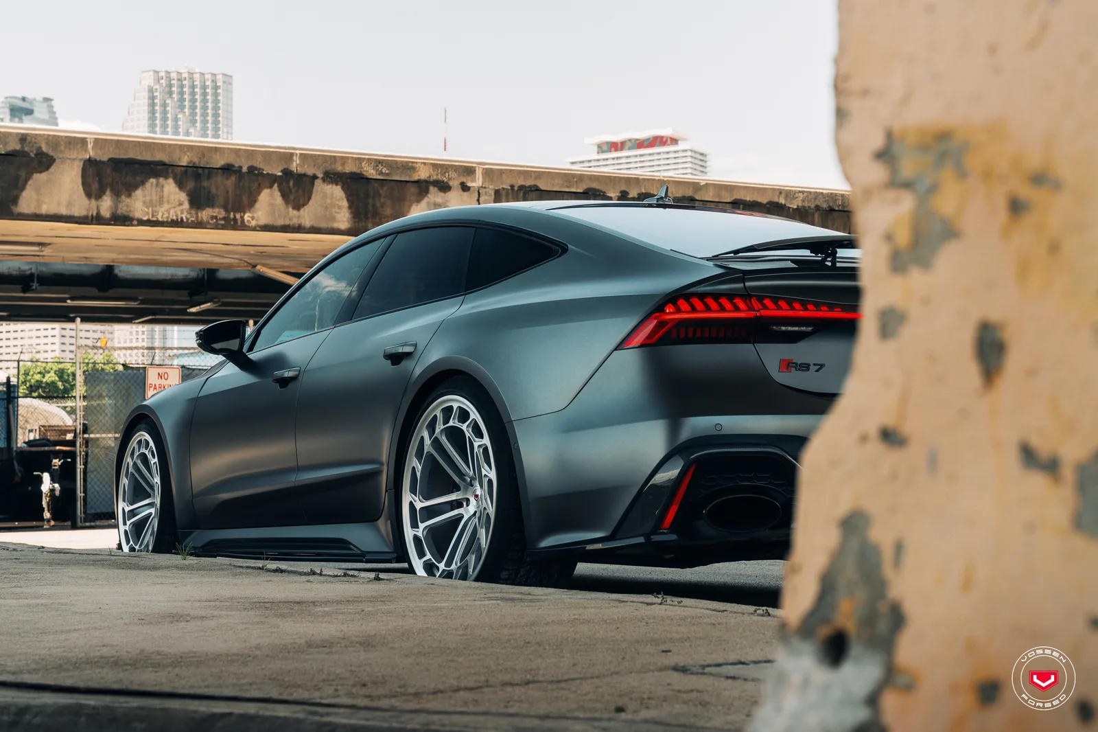 Vossen Forged LC2-C1 on Audi RS 7 4K.1, photo 4
