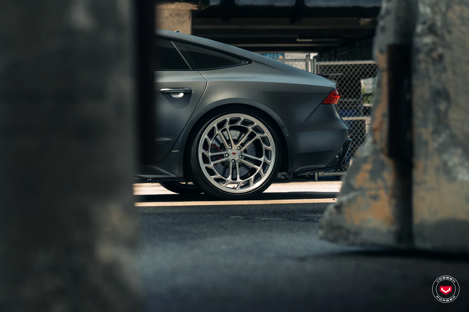 Vossen Forged LC2-C1 on Audi RS 7 4K.1, photo 11