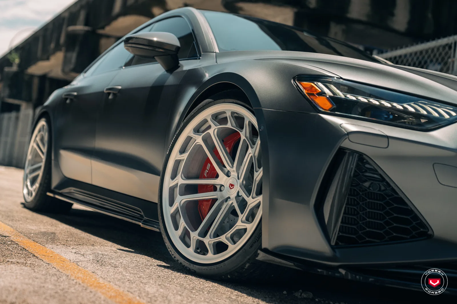 Vossen Forged LC2-C1 on Audi RS 7 4K.1, photo 7