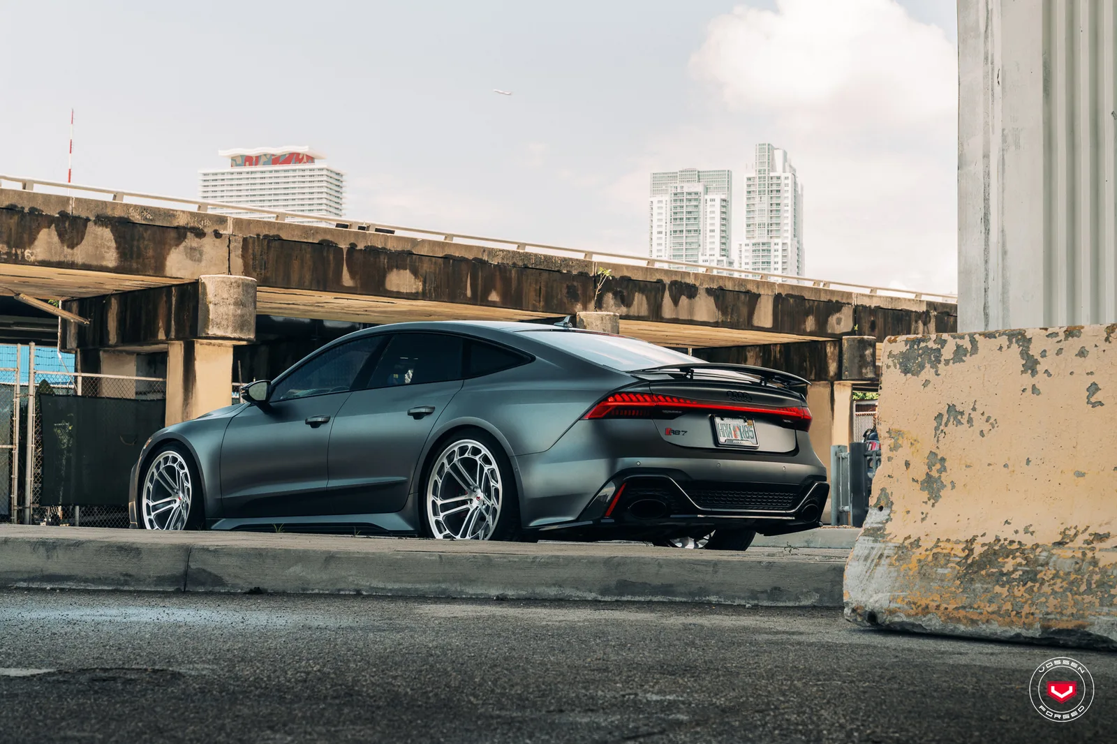 Vossen Forged LC2-C1 on Audi RS 7 4K.1, photo 5