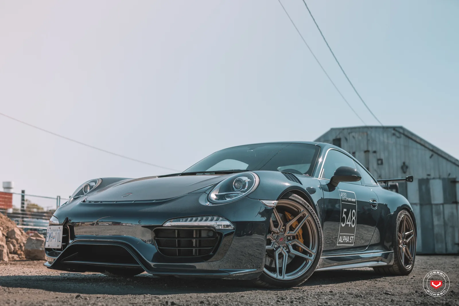 Vossen Forged M-X1 on Porsche 911 991.1
