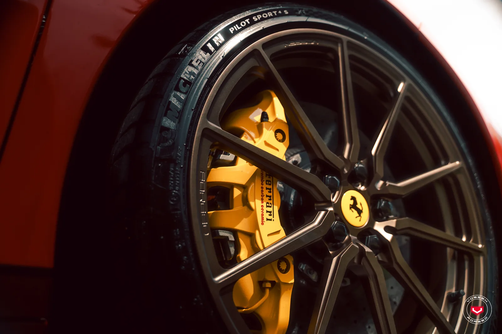 Vossen Forged M-X2 on Ferrari 488, photo 11