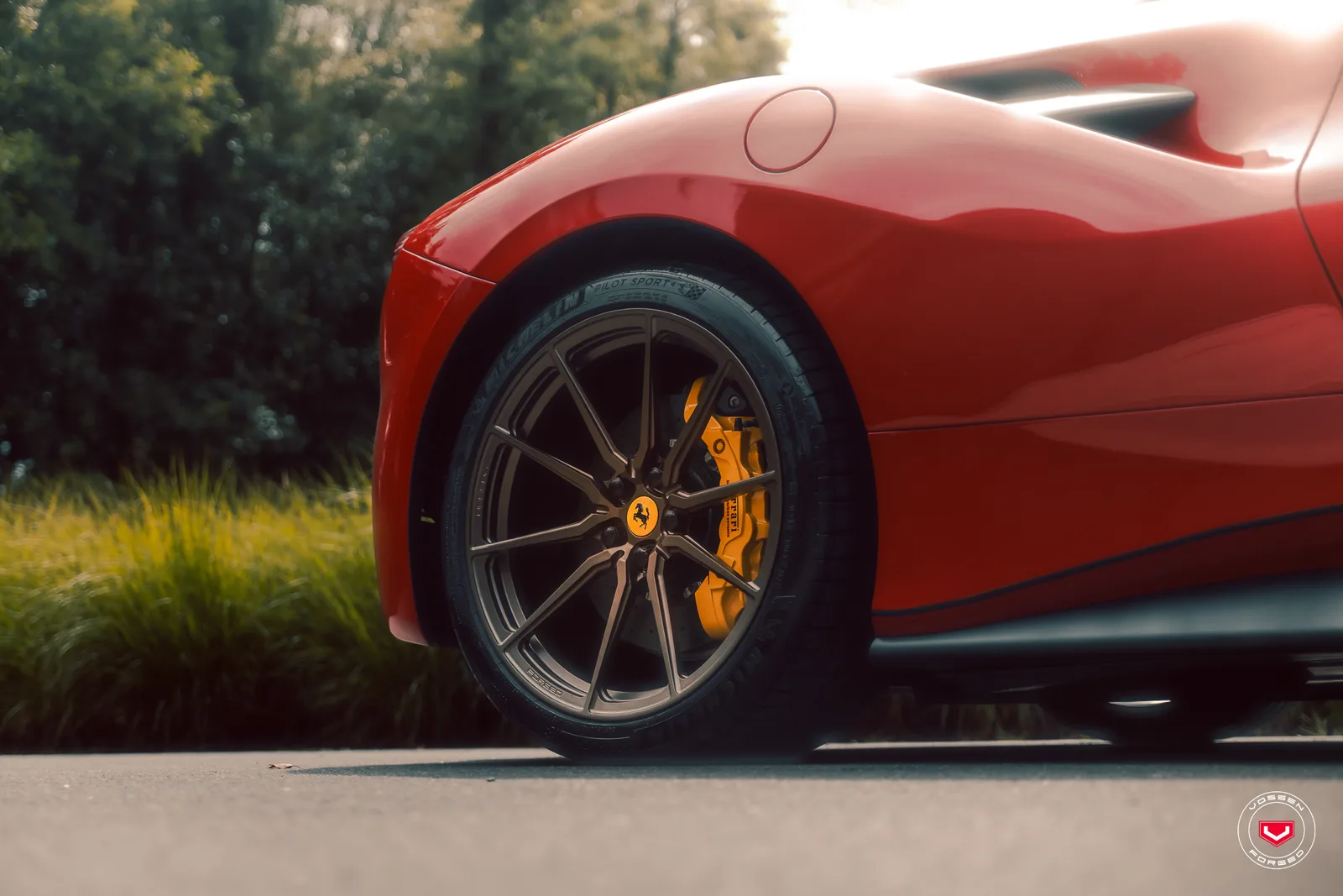 Vossen Forged M-X2 on Ferrari 488, photo 7