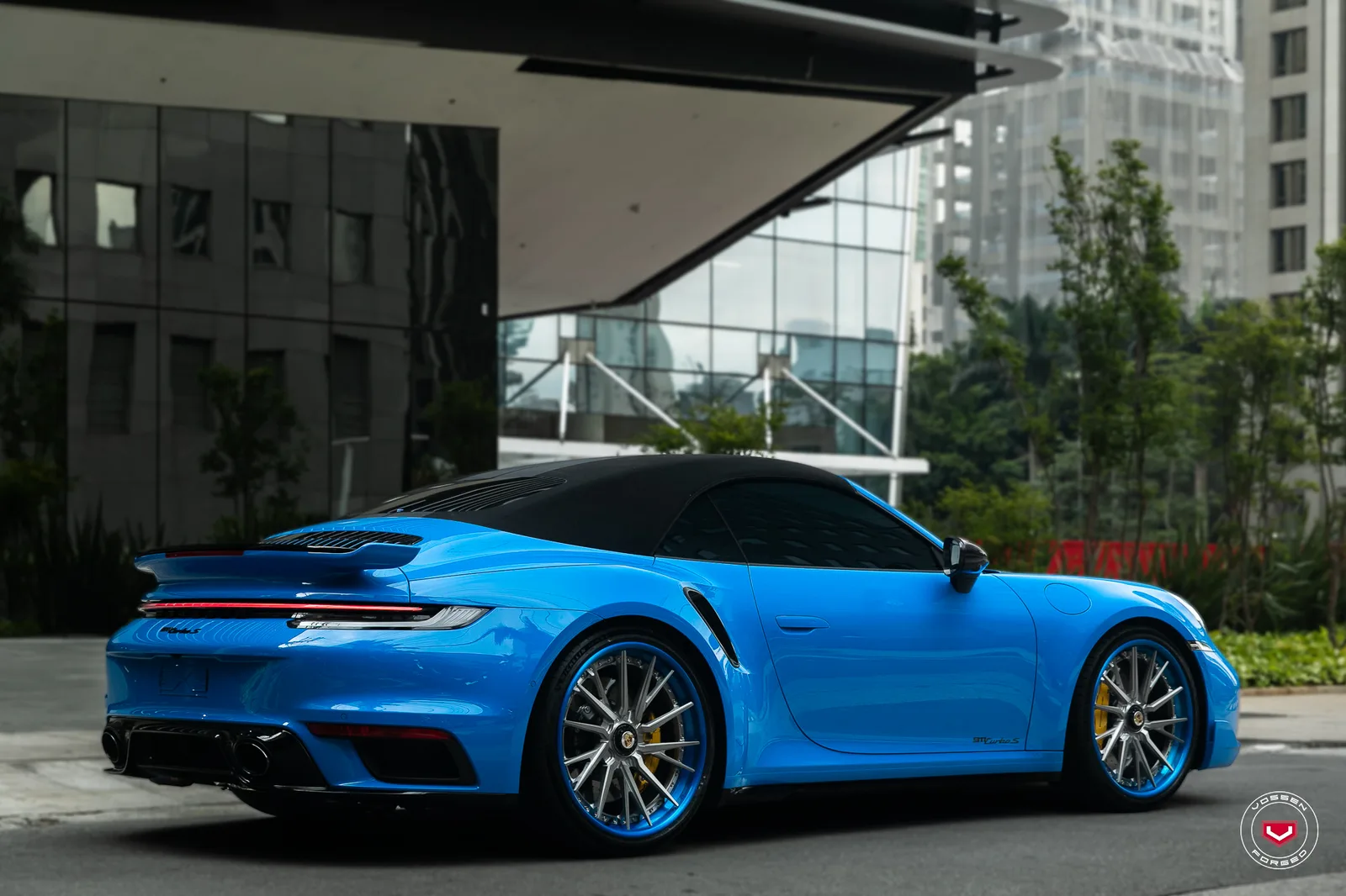 Vossen Forged M-X4T on Porsche 911 992.1, photo 2