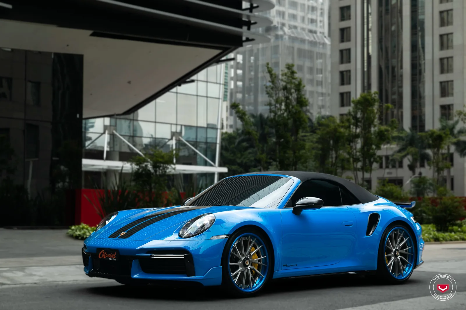 Vossen Forged M-X4T on Porsche 911 992.1