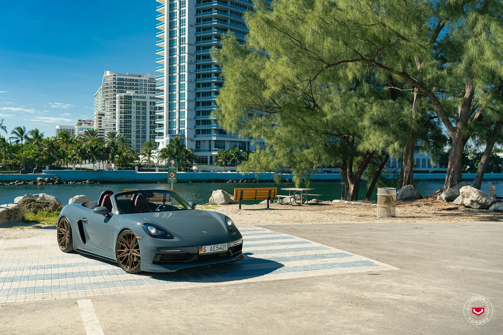 Vossen Forged M-X6 on Porsche Boxster 982, photo 2