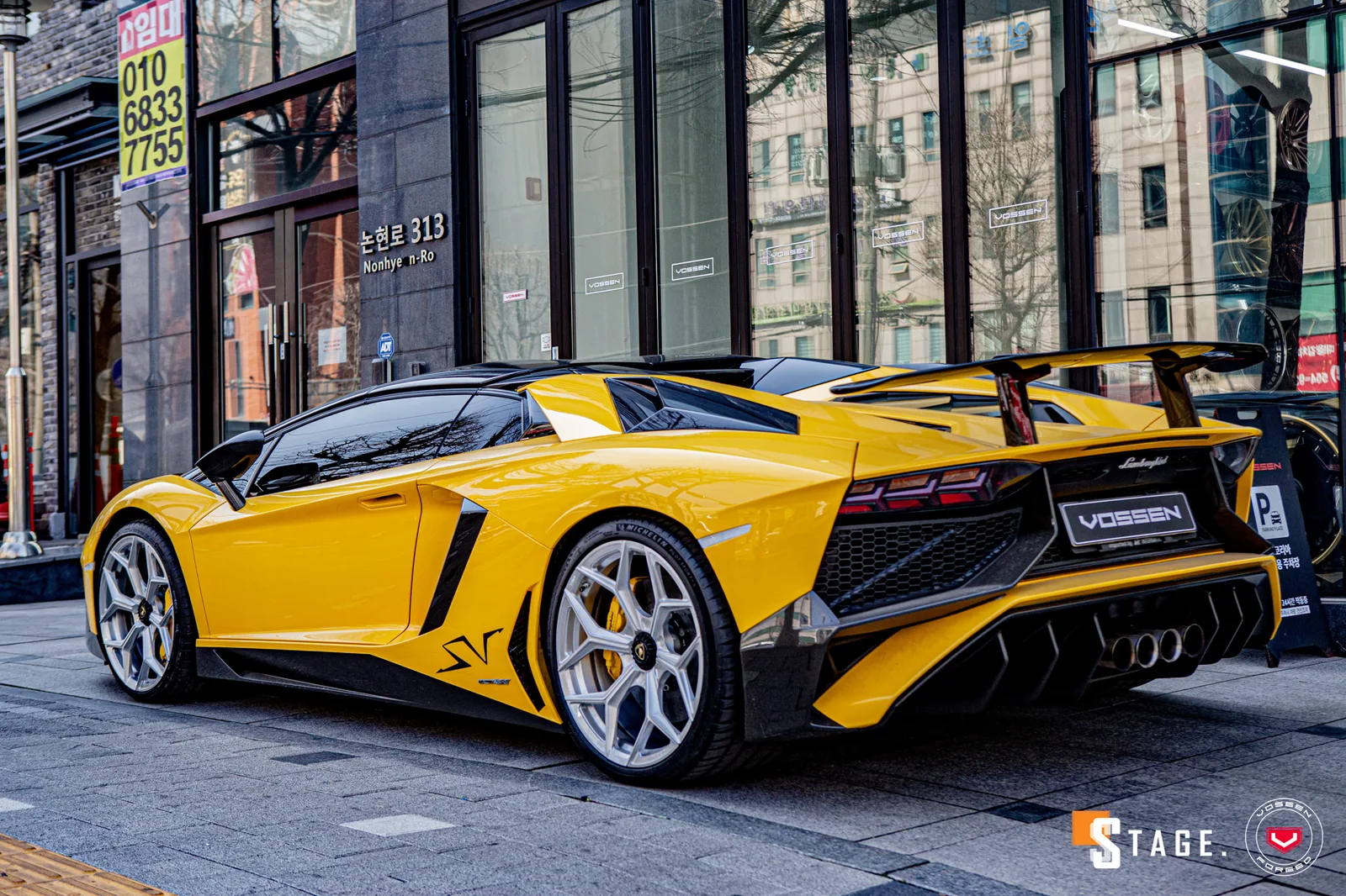 Vossen Forged NL4 on Lamborghini Aventador First Gen.1