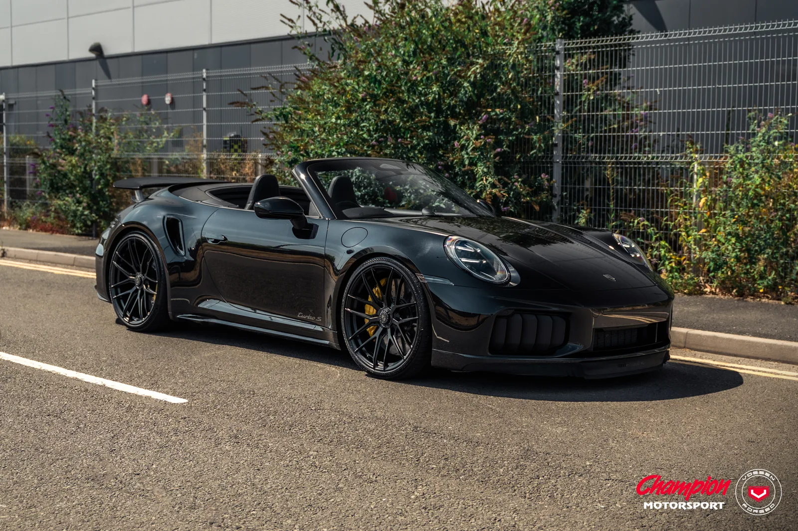 Vossen Forged RS19 on Porsche 911 991.1