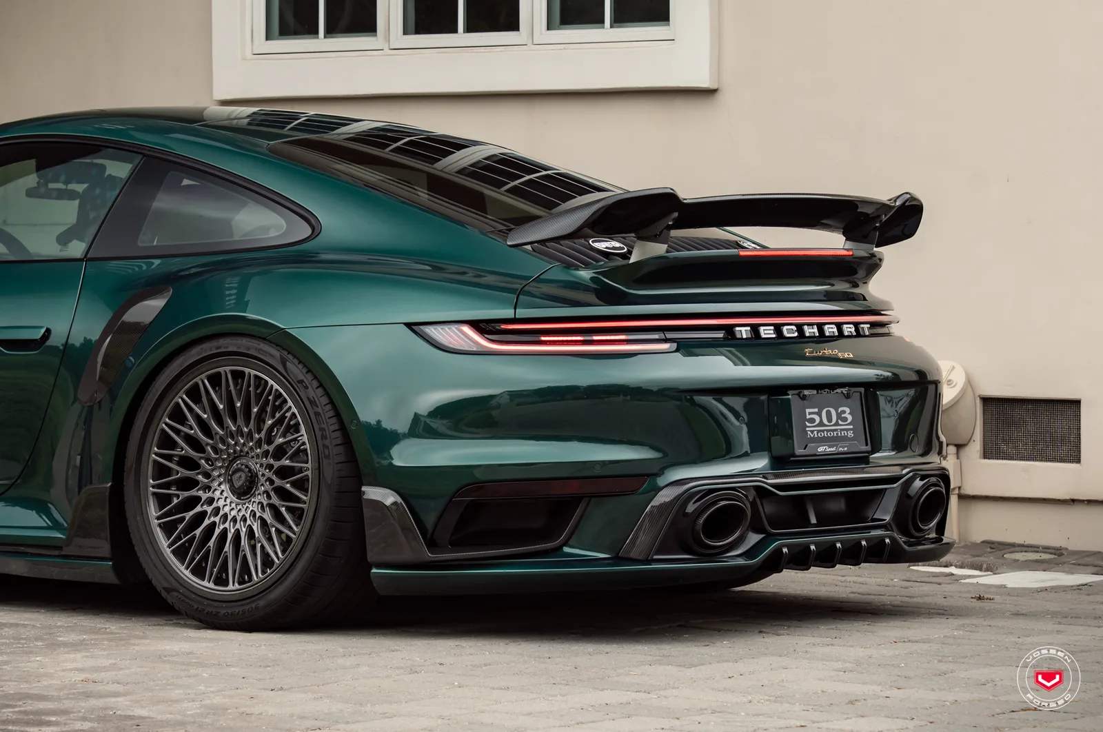 Vossen Forged S21-09 Carbon on Porsche 911 992.1, photo 6