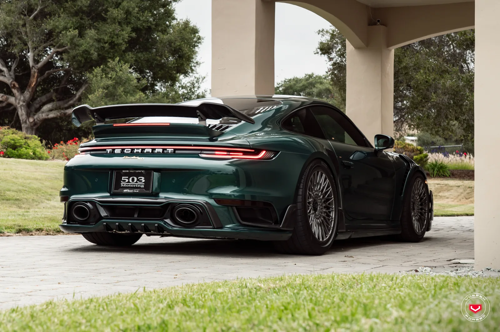 Vossen Forged S21-09 Carbon on Porsche 911 992.1, photo 5