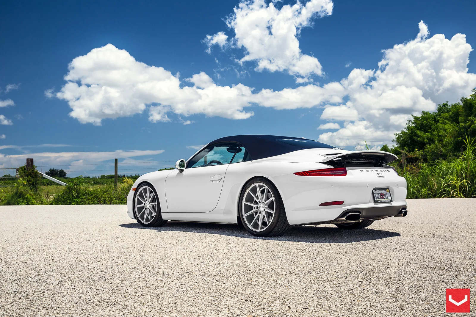 Vossen Forged VFS-1 on Porsche 911 991.1