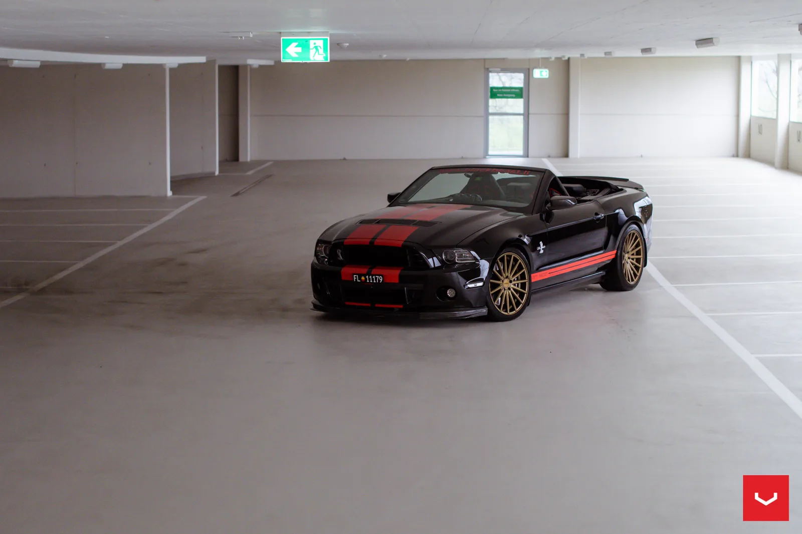 Vossen Forged VFS-2 on Ford Mustang S197.1, photo 3