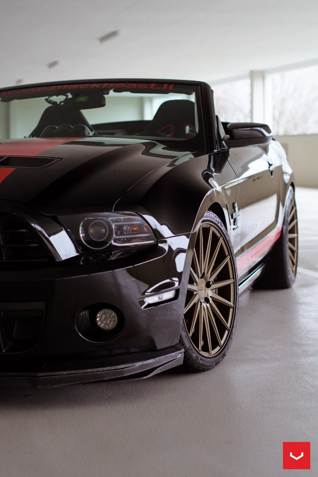 Vossen Forged VFS-2 on Ford Mustang S197.1, photo 6