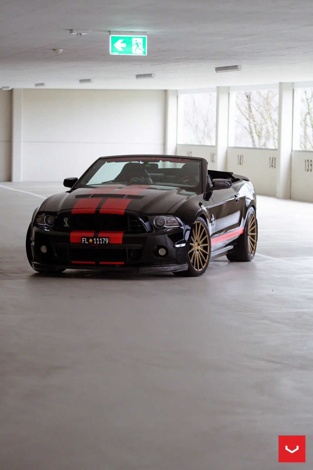 Vossen Forged VFS-2 on Ford Mustang S197.1, photo 11