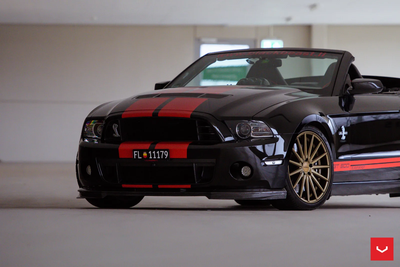 Vossen Forged VFS-2 on Ford Mustang S197.1, photo 8