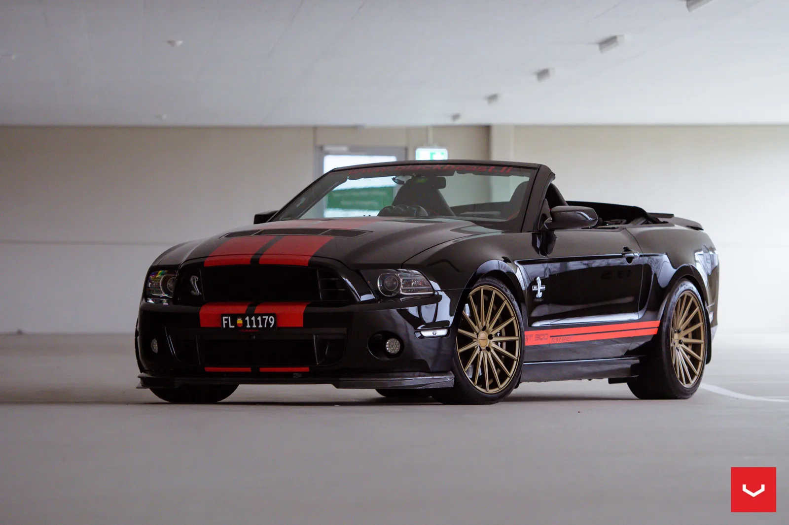 Vossen Forged VFS-2 on Ford Mustang S197.1, photo 9