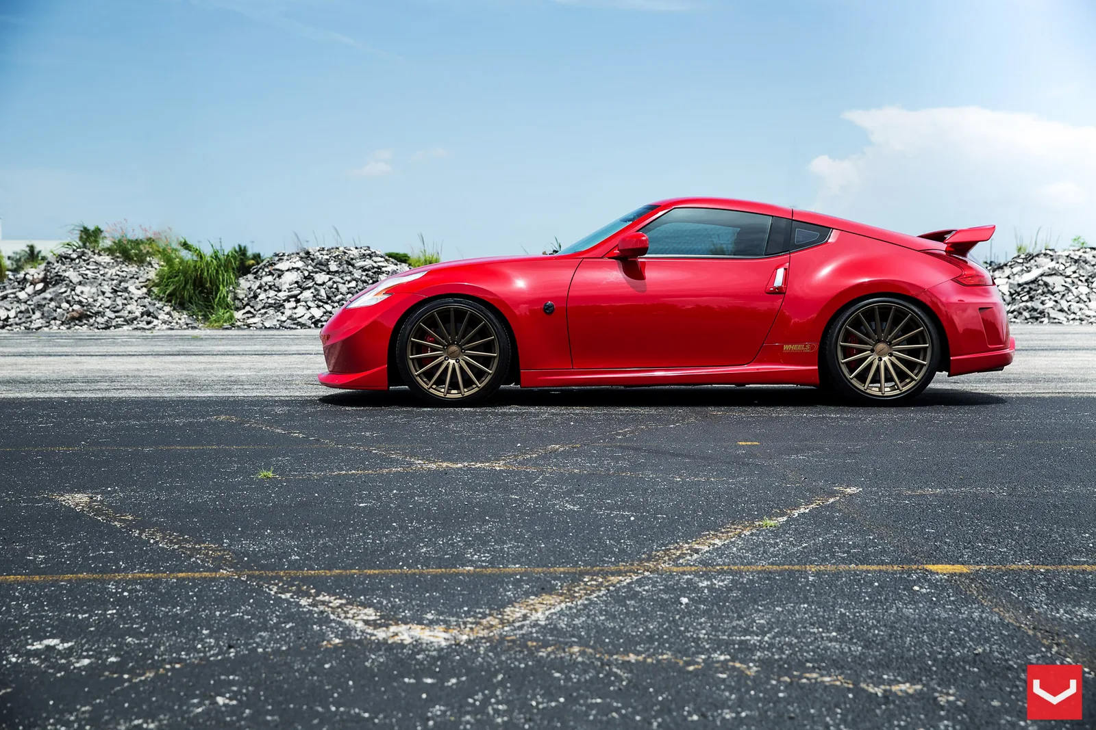 Vossen Forged VFS-2 on Nissan 370Z Z34.1