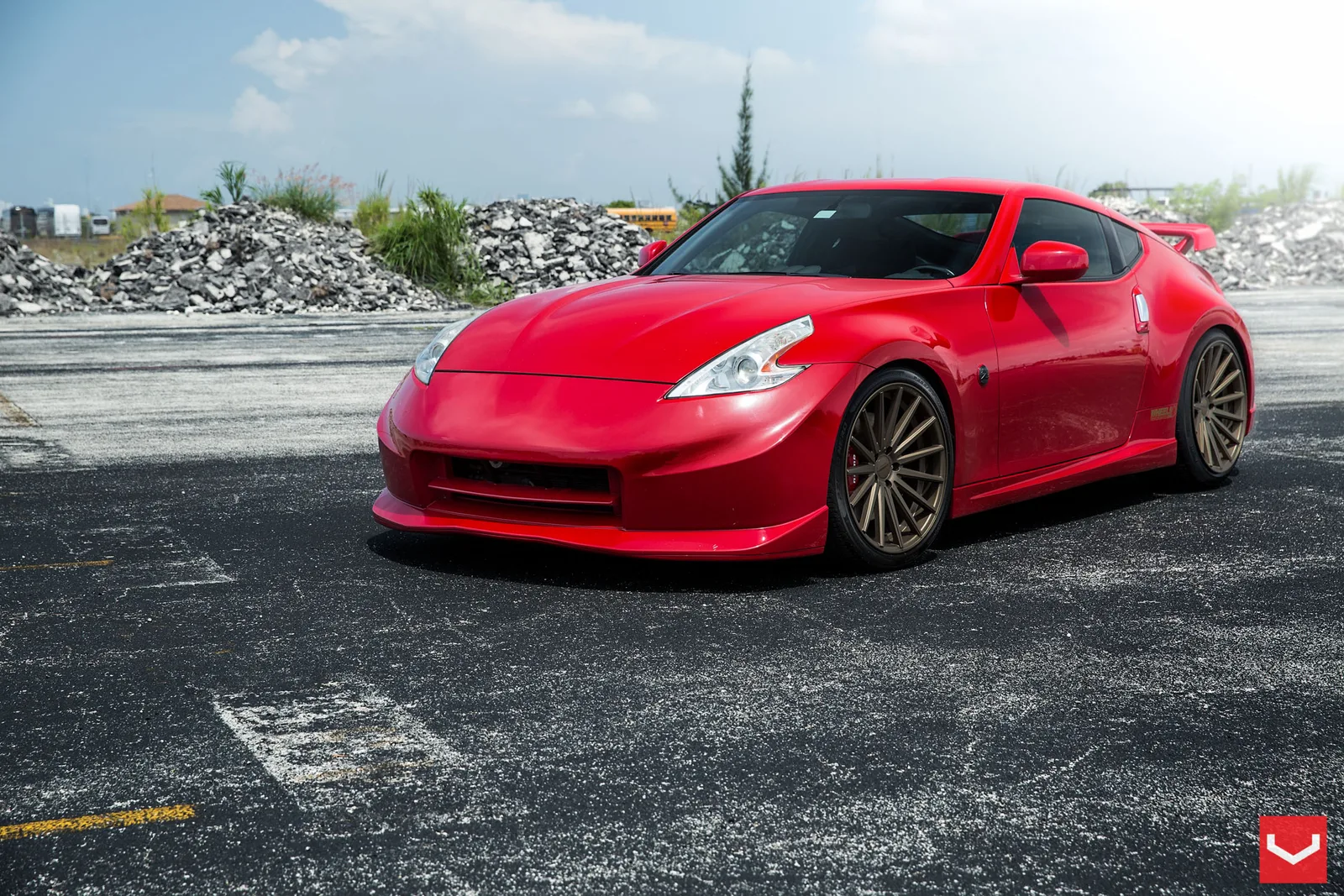 Vossen Forged VFS-2 on Nissan 370Z Z34.1, photo 2