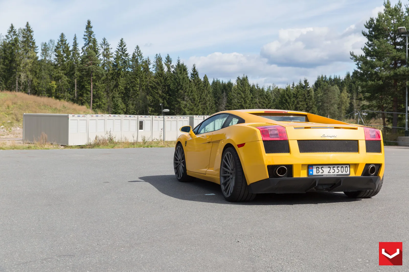 Vossen Forged VFS-2 on Lamborghini Gallardo (2003), photo 6