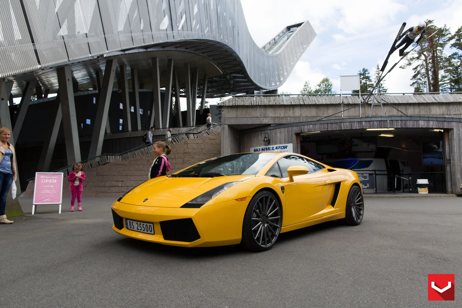 Vossen Forged VFS-2 on Lamborghini Gallardo (2003), photo 8