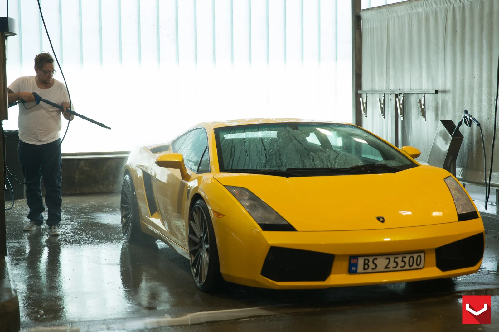 Vossen Forged VFS-2 on Lamborghini Gallardo (2003), photo 2