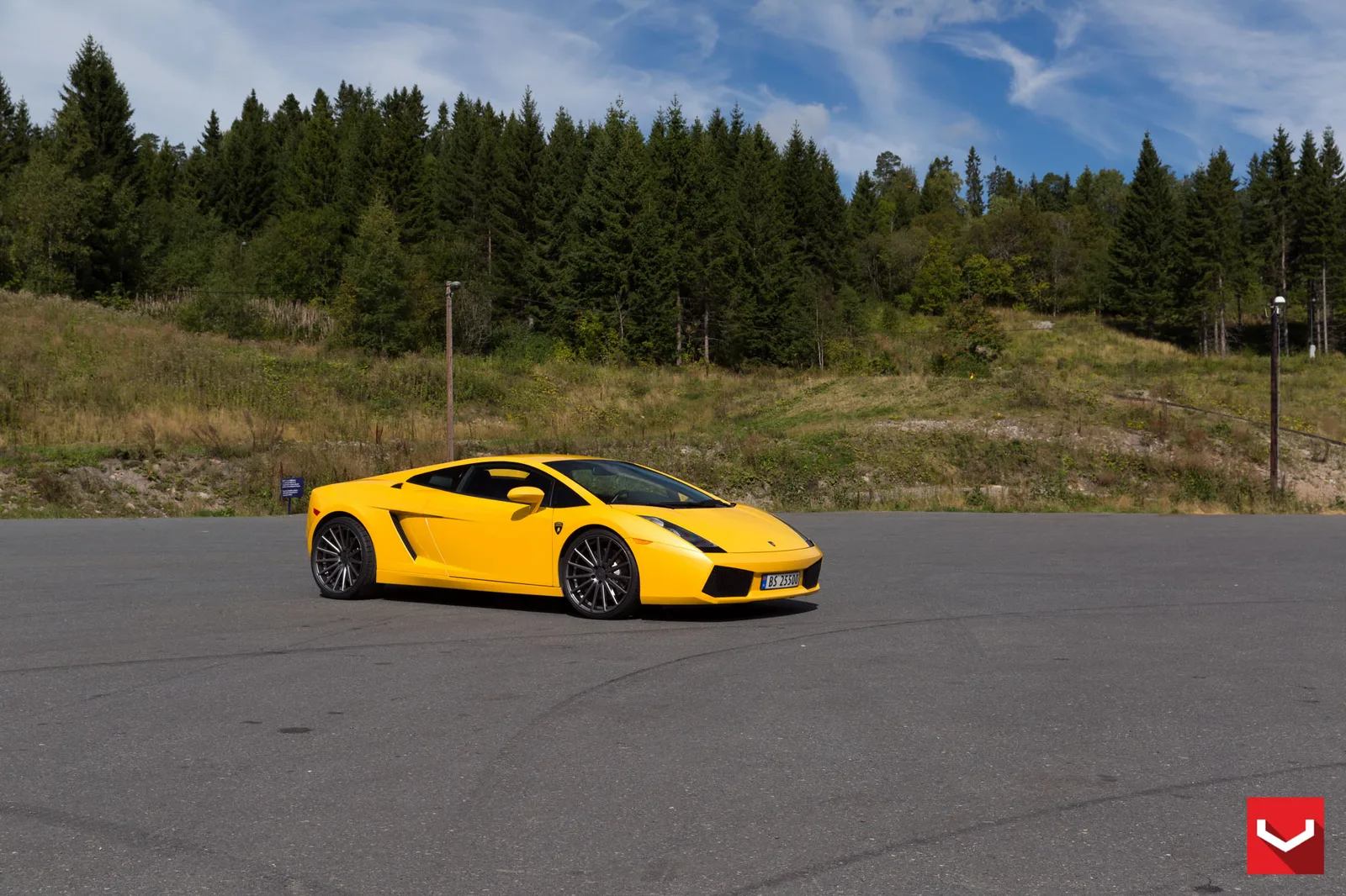 Vossen Forged VFS-2 on Lamborghini Gallardo (2003), photo 3