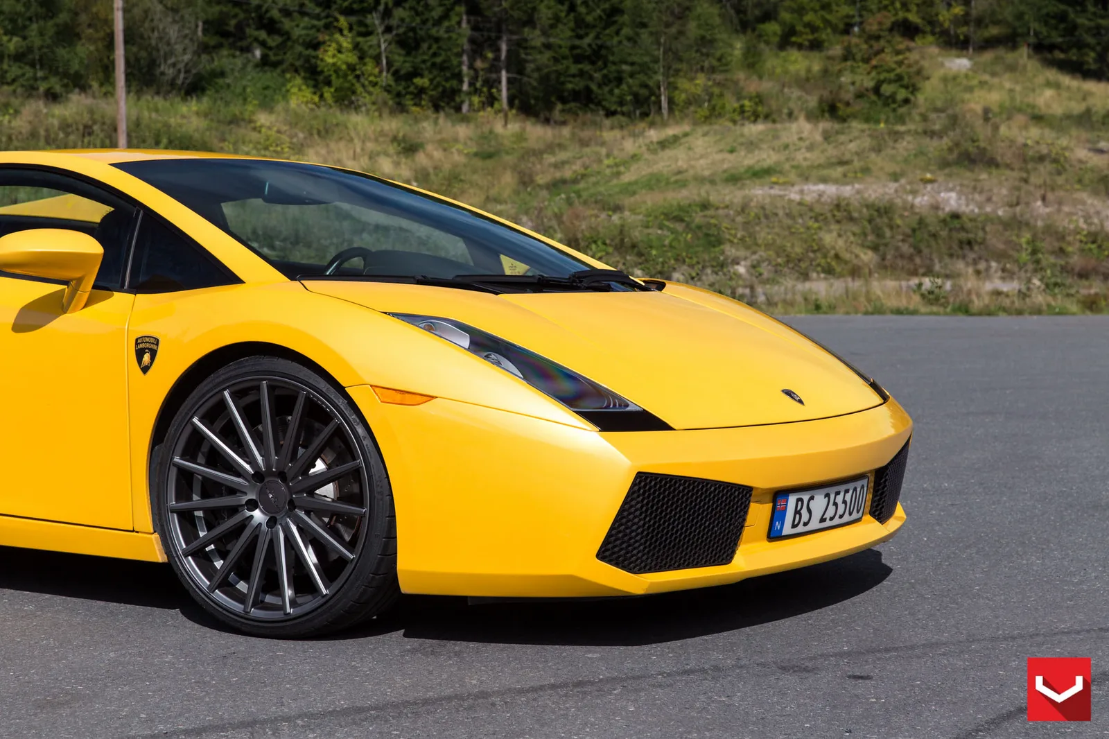 Vossen Forged VFS-2 on Lamborghini Gallardo (2003), photo 4
