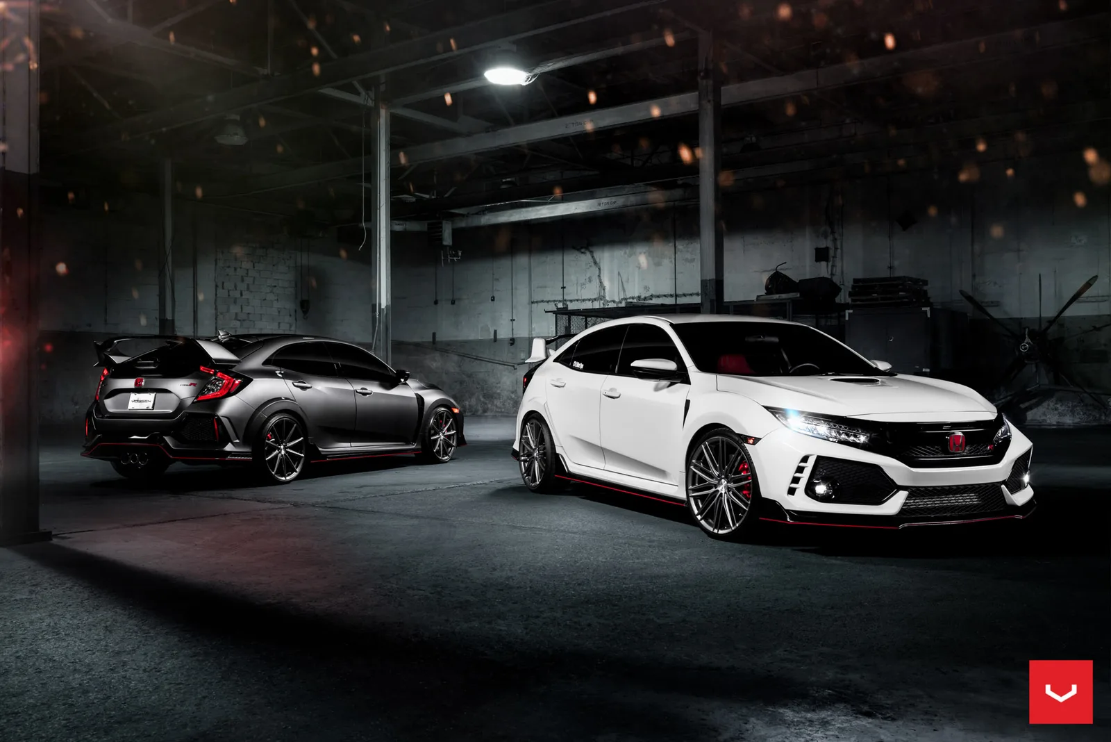 Vossen Forged VFS-4 on Honda Civic Type R FK8, photo 2