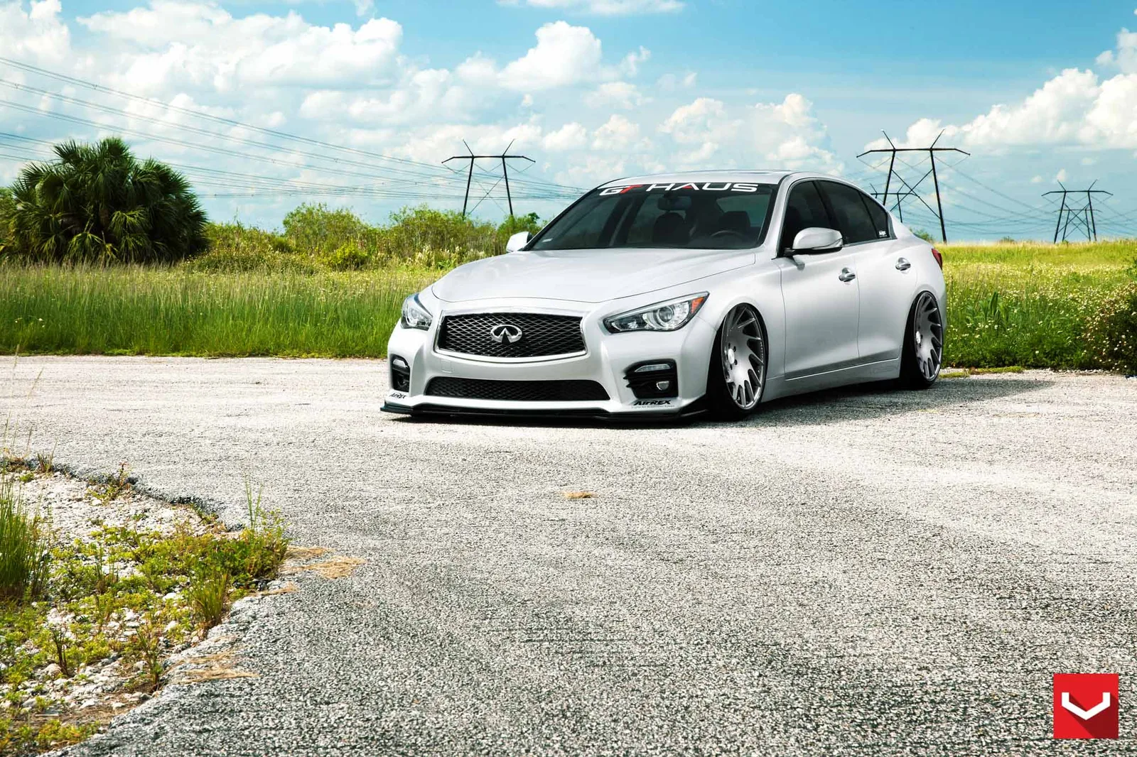 Vossen Forged VLE1 on Infiniti Q50 V37