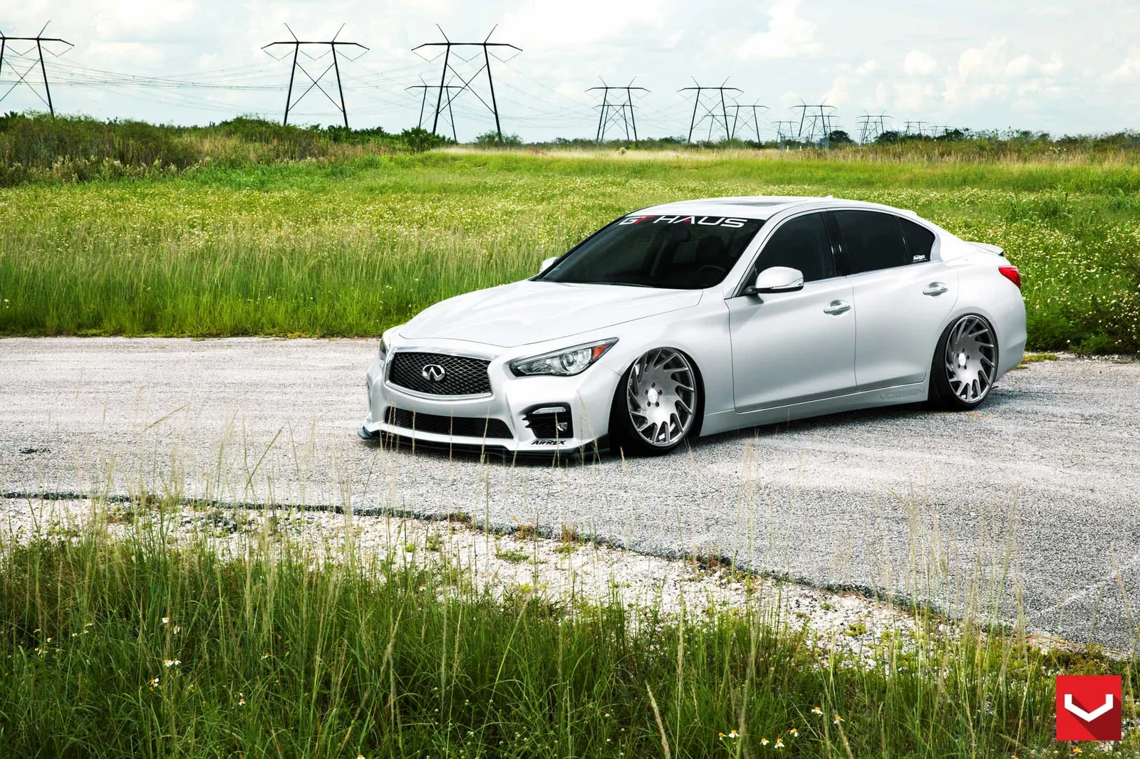 Vossen Forged VLE1 on Infiniti Q50 V37, photo 2