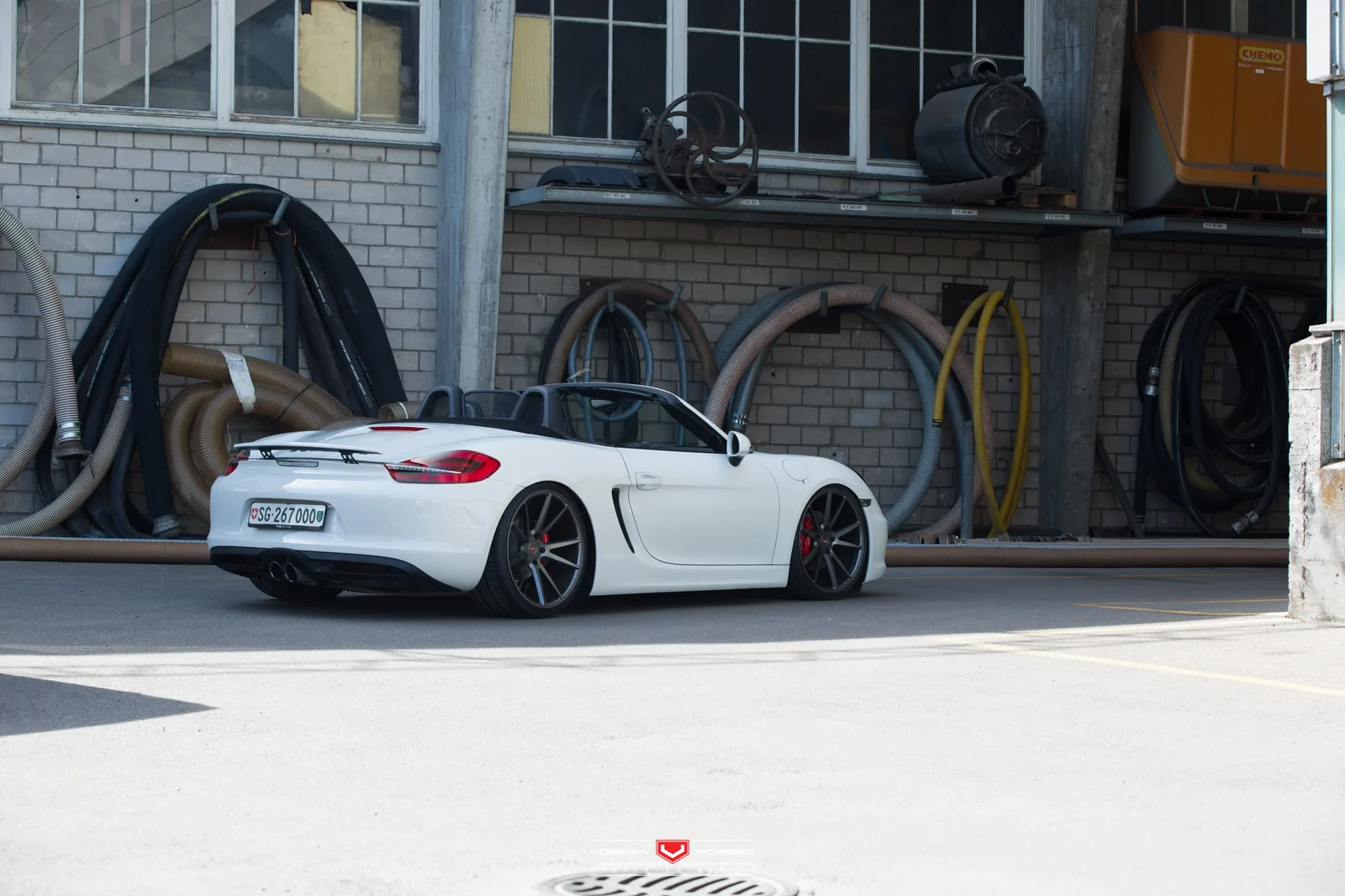 Vossen Forged VPS-301 on Porsche Boxster 981, photo 3