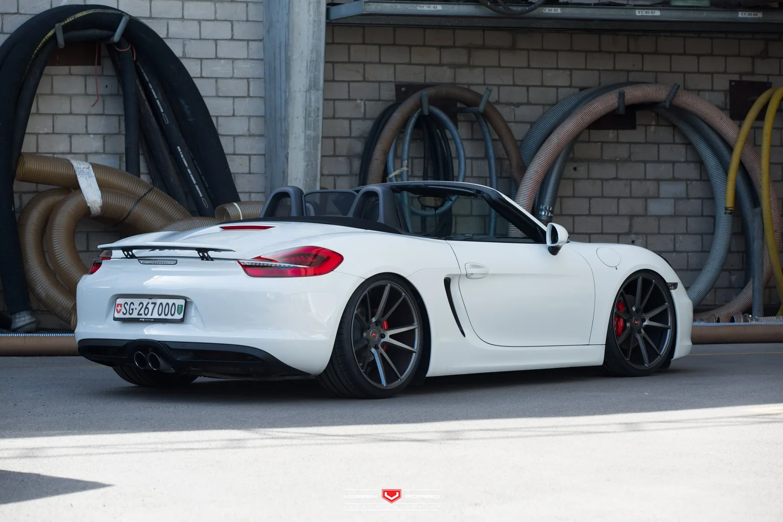 Vossen Forged VPS-301 on Porsche Boxster 981, photo 2